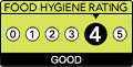 Food Hygiene Rating: 4 (Good)