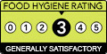 Food Hygiene Rating: 3 (Generally Satisfactory)