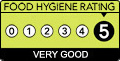 Food Hygiene Rating: 5 (Very Good)