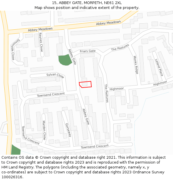 15, ABBEY GATE, MORPETH, NE61 2XL - £210,000