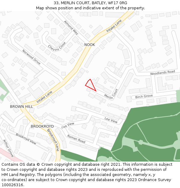 33, MERLIN COURT, BATLEY, WF17 0RG - £245,000