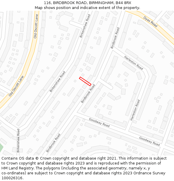 116, BIRDBROOK ROAD, BIRMINGHAM, B44 8RX - £143,500