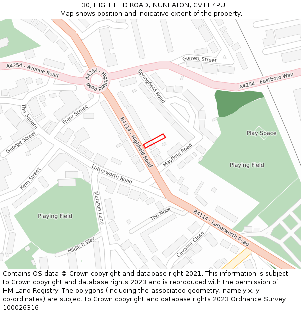 130, HIGHFIELD ROAD, NUNEATON, CV11 4PU - £132,000