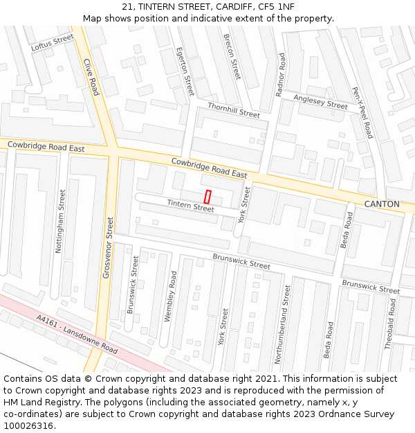 21, TINTERN STREET, CARDIFF, CF5 1NF - £245,000