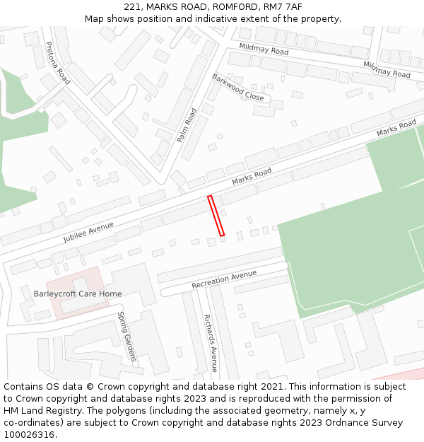 221, MARKS ROAD, ROMFORD, RM7 7AF - £305,000
