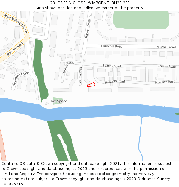 23, GRIFFIN CLOSE, WIMBORNE, BH21 2FE - £395,000