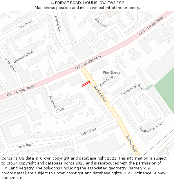 4, BRIDGE ROAD, HOUNSLOW, TW3 1SG - £295,000