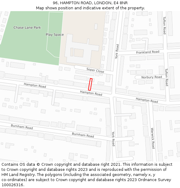 96, HAMPTON ROAD, LONDON, E4 8NR - £475,000