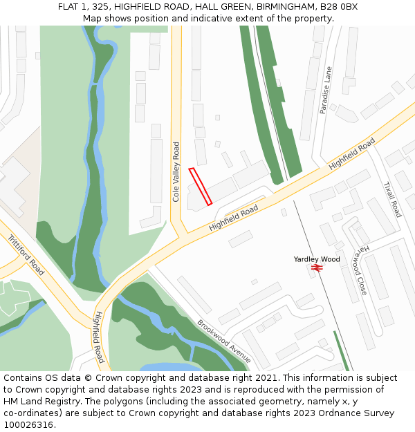 FLAT 1, 325, HIGHFIELD ROAD, HALL GREEN, BIRMINGHAM, B28 0BX - £146,000