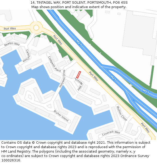 14, TINTAGEL WAY, PORT SOLENT, PORTSMOUTH, PO6 4SS - £200,000