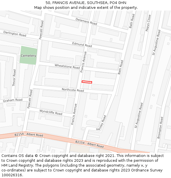 50 FRANCIS AVENUE SOUTHSEA PO4 0HN £310 000