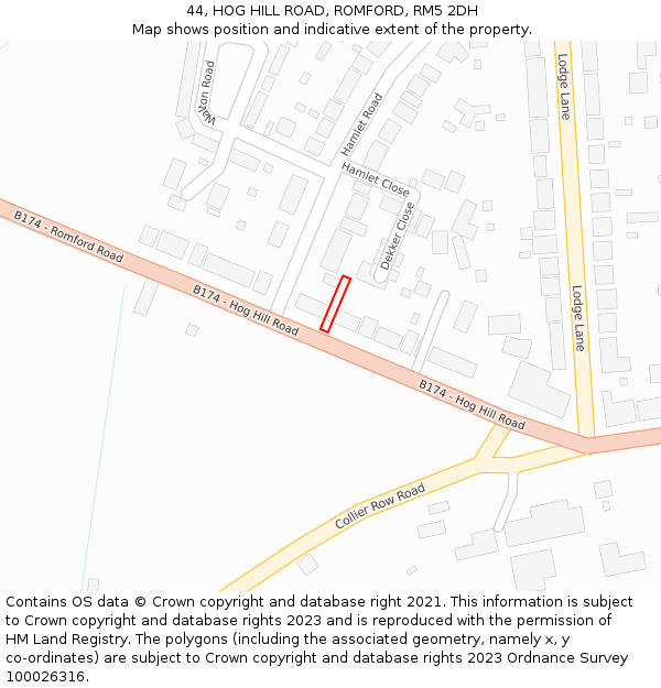 44, HOG HILL ROAD, ROMFORD, RM5 2DH - £228,500