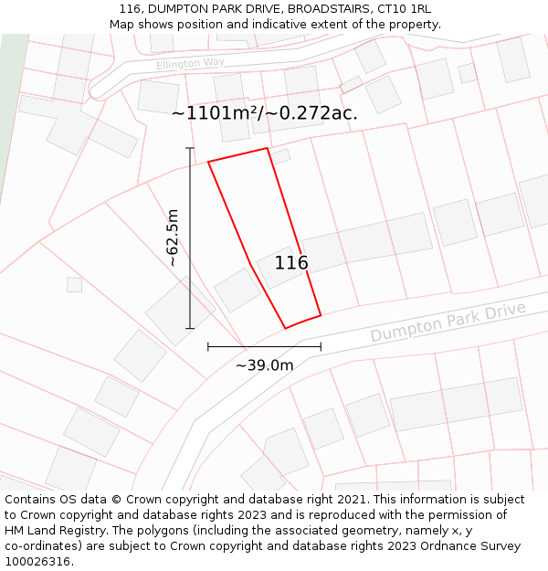 Ct10 Postcode Area 116, DUMPTON PARK DRIVE, BROADSTAIRS, CT10 1RL - £540,000
