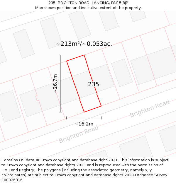 235, BRIGHTON ROAD, LANCING, BN15 8JP - £295,000