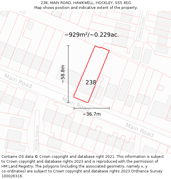 238, MAIN ROAD, HAWKWELL, HOCKLEY, SS5 4EG - £650,000