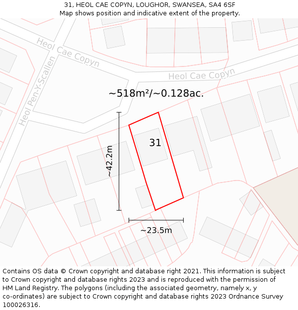 Sa4 Postcode 31, HEOL CAE COPYN, LOUGHOR, SWANSEA, SA4 6SF - £305,000