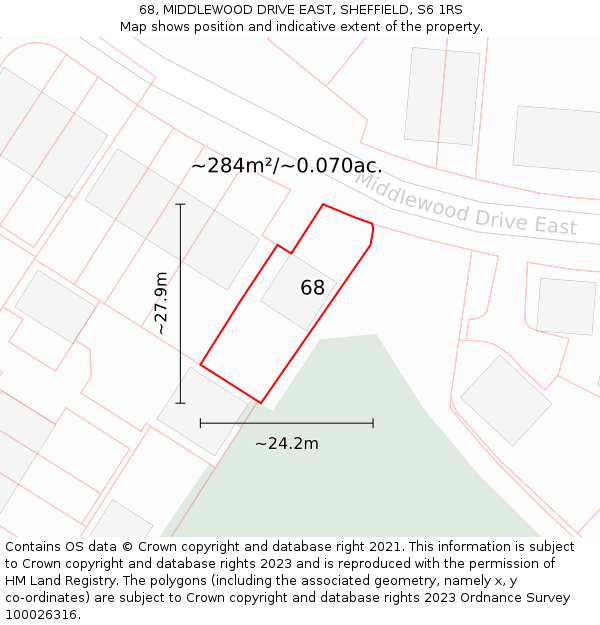 68, MIDDLEWOOD DRIVE EAST, SHEFFIELD, S6 1RS - £230,000