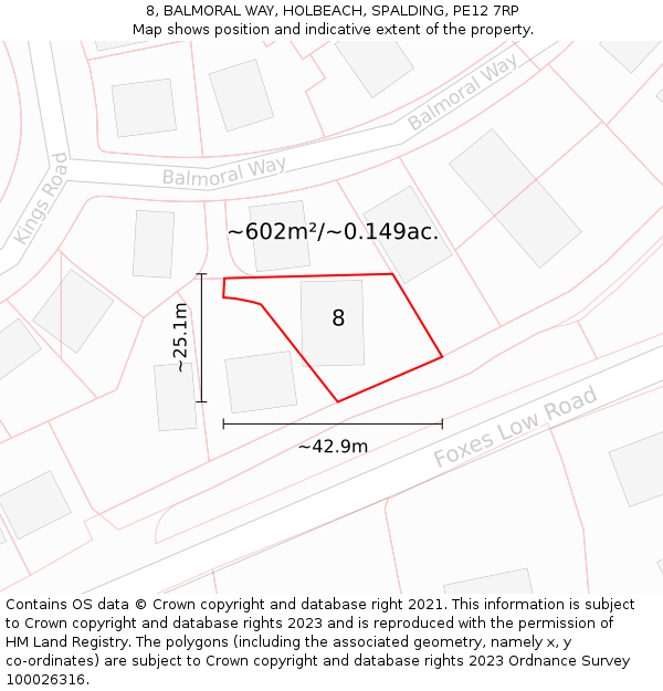 Pe12 Postcode 8, BALMORAL WAY, HOLBEACH, SPALDING, PE12 7RP - £212,500