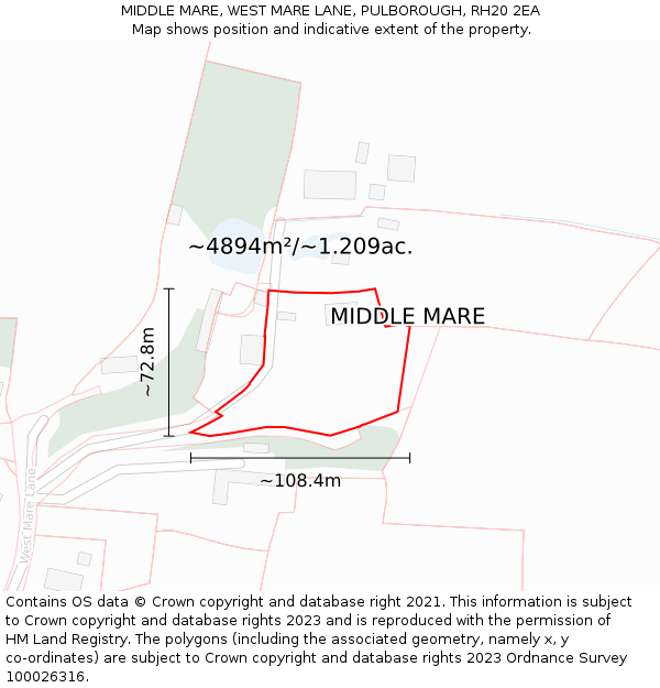 MIDDLE MARE, WEST MARE LANE, PULBOROUGH, RH20 2EA - £1,010,000