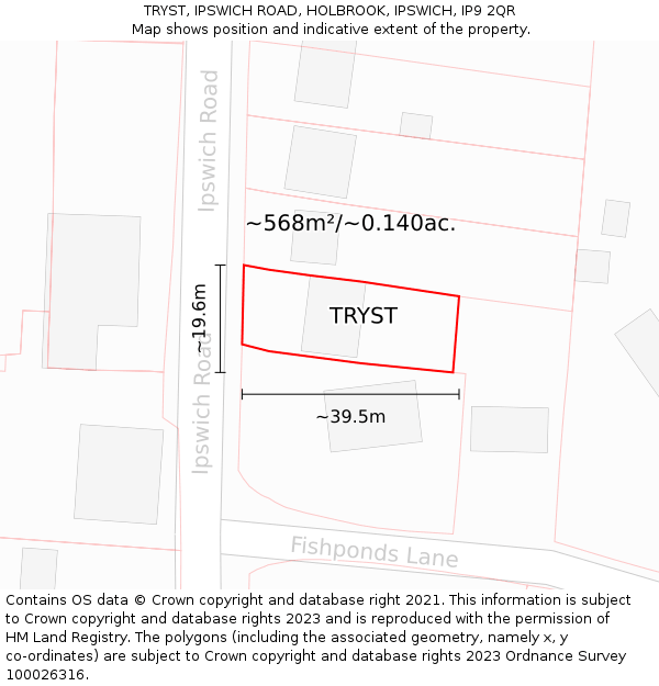 Ip9 Postcode TRYST, IPSWICH ROAD, HOLBROOK, IPSWICH, IP9 2QR - £420,000