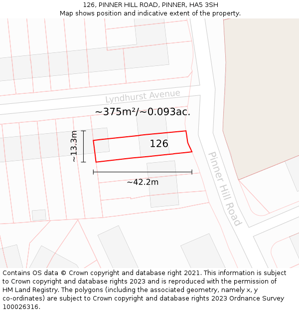 Ha5 Postcode 126, PINNER HILL ROAD, PINNER, HA5 3SH - £770,000