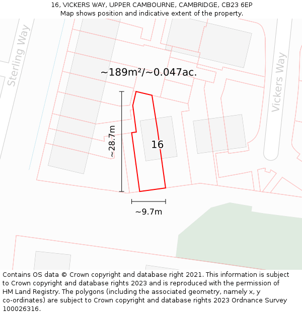 16, VICKERS WAY, UPPER CAMBOURNE, CAMBRIDGE, CB23 6EP - £280,000