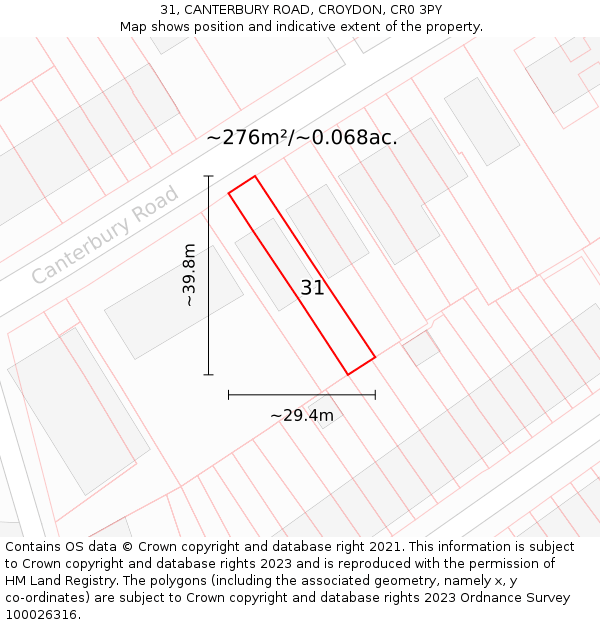 Cr0 Postcode 31, CANTERBURY ROAD, CROYDON, CR0 3PY - £230,000