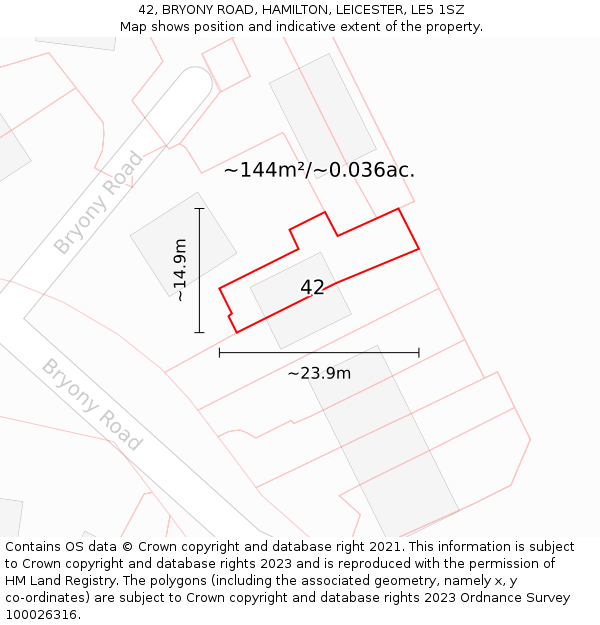Le5 Postcode 42, BRYONY ROAD, HAMILTON, LEICESTER, LE5 1SZ - £165,000