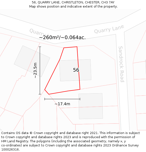 Christleton Map 56, QUARRY LANE, CHRISTLETON, CHESTER, CH3 7AY - £455,000