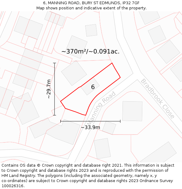 6, MANNING ROAD, BURY ST EDMUNDS, IP32 7GF - £304,000