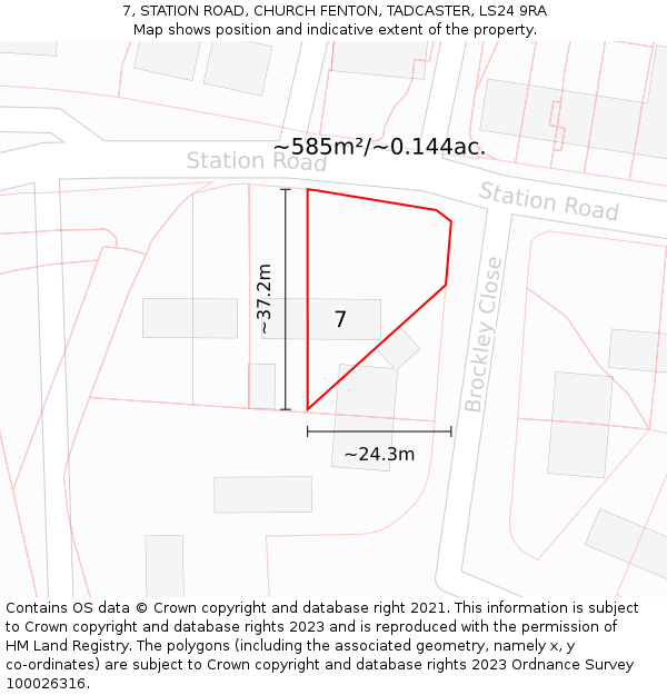 7, STATION ROAD, CHURCH FENTON, TADCASTER, LS24 9RA - £305,000