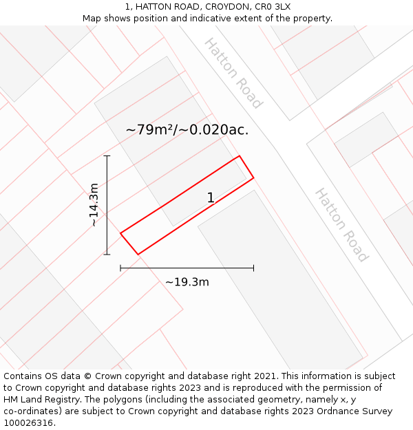 Cr0 Postcode 1, HATTON ROAD, CROYDON, CR0 3LX - £325,000