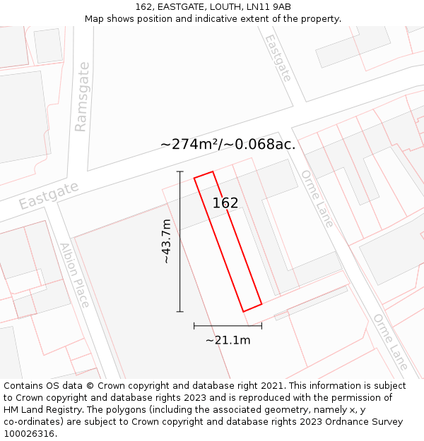 Ln11 Postcode 162, EASTGATE, LOUTH, LN11 9AB - £170,000
