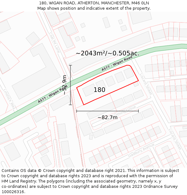 180, WIGAN ROAD, ATHERTON, MANCHESTER, M46 0LN - £200,000