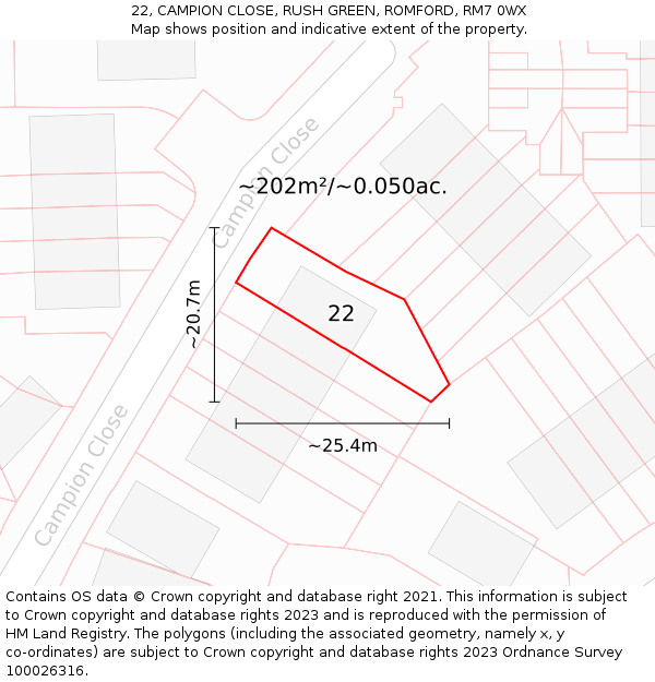 22, CAMPION CLOSE, RUSH GREEN, ROMFORD, RM7 0WX - £447,000