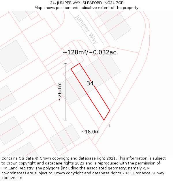 34, JUNIPER WAY, SLEAFORD, NG34 7GP - £97,500