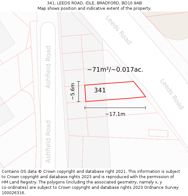 341, LEEDS ROAD, IDLE, BRADFORD, BD10 9AB - £93,000
