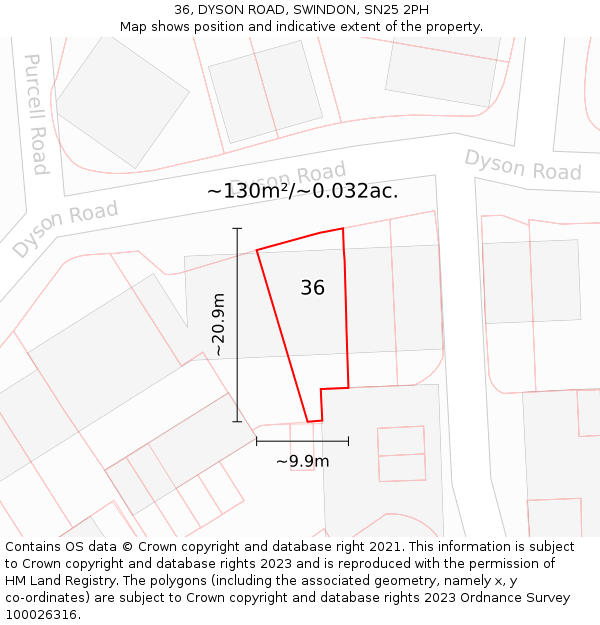 36, DYSON ROAD, SWINDON, SN25 2PH - £245,000