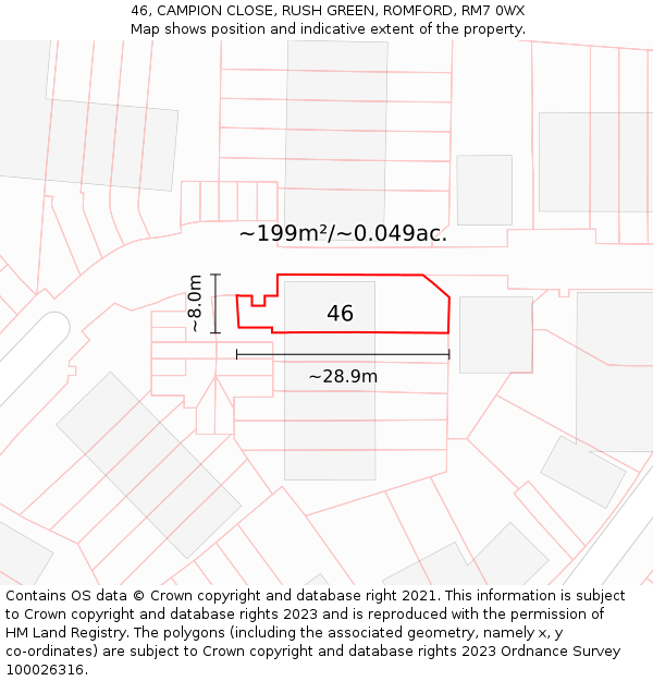 46, CAMPION CLOSE, RUSH GREEN, ROMFORD, RM7 0WX - £225,000