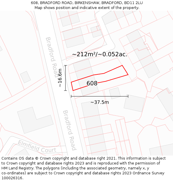 608 BRADFORD ROAD BIRKENSHAW BRADFORD BD11 2LU £185 000