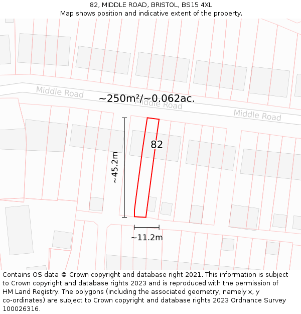 82, MIDDLE ROAD, BRISTOL, BS15 4XL - £350,000