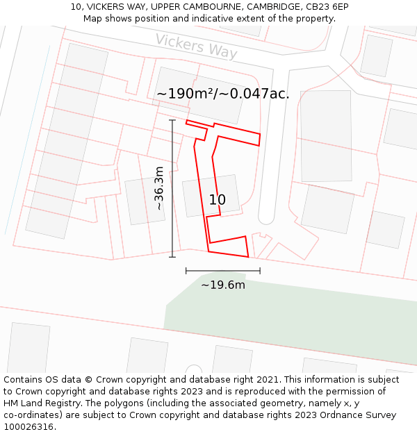 10, VICKERS WAY, UPPER CAMBOURNE, CAMBRIDGE, CB23 6EP - £377,000