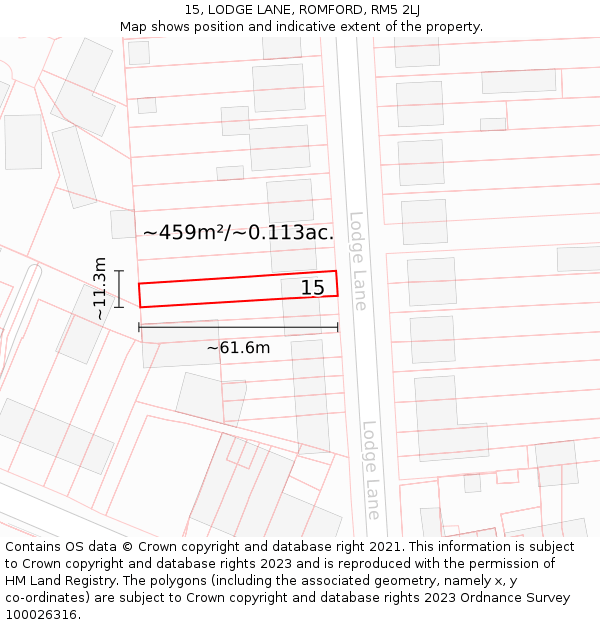 15, LODGE LANE, ROMFORD, RM5 2LJ - £285,000