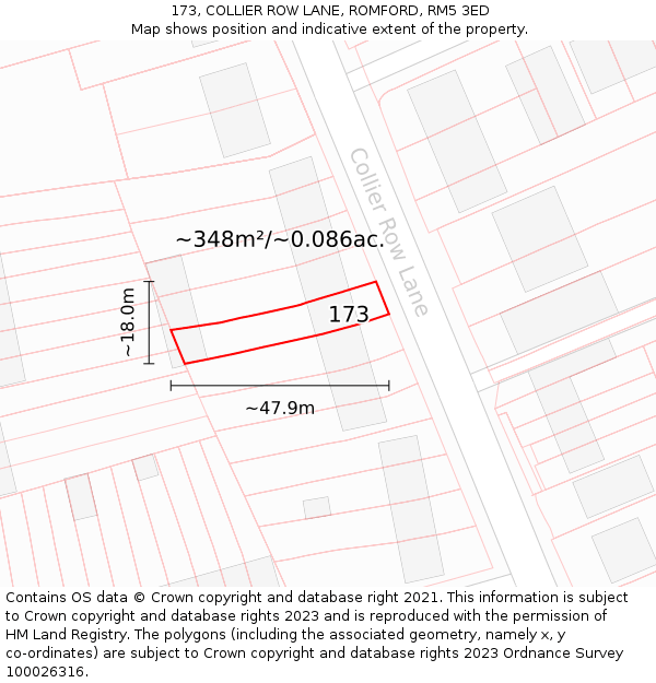 173, COLLIER ROW LANE, ROMFORD, RM5 3ED - £285,000