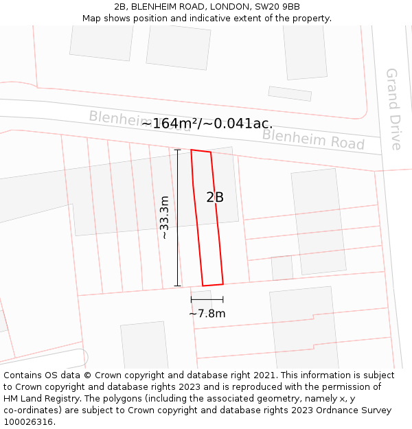 2B, BLENHEIM ROAD, LONDON, SW20 9BB - £140,500