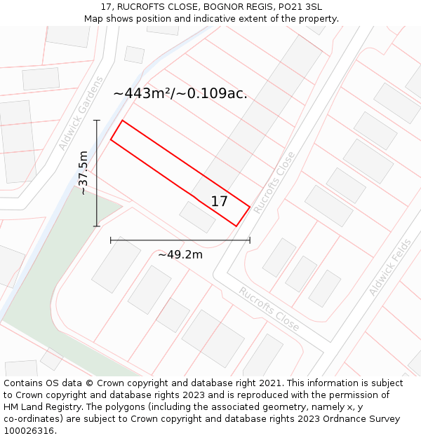 Po21 Postcode Area 17, RUCROFTS CLOSE, BOGNOR REGIS, PO21 3SL - £388,000