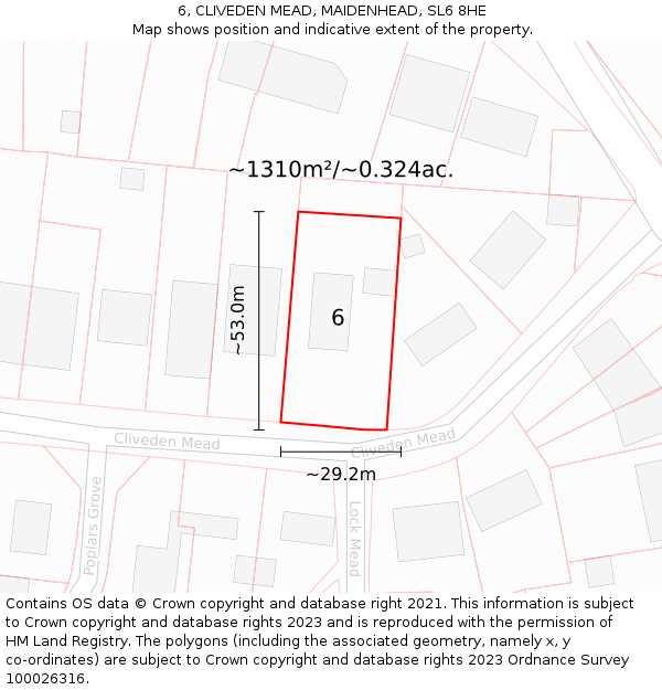 Sl6 Postcode 6, CLIVEDEN MEAD, MAIDENHEAD, SL6 8HE - £1,950,000