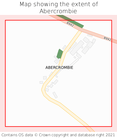 Map showing extent of Abercrombie as bounding box