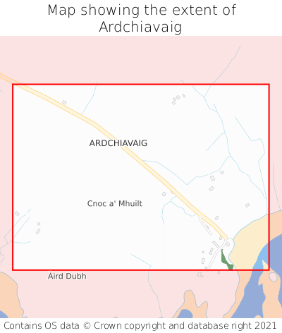 Map showing extent of Ardchiavaig as bounding box