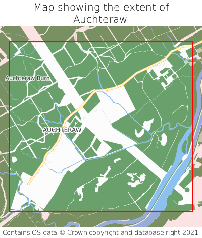 Map showing extent of Auchteraw as bounding box